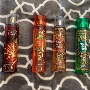 Bath and body works all 4/$20